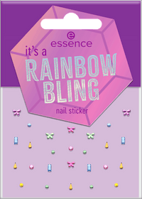 Nagelsticker Set It's A Rainbow Bling, 1 St