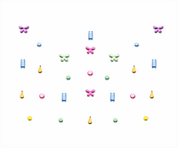 Nagelsticker Set It's A Rainbow Bling, 1 St
