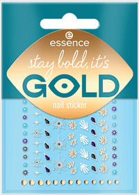 Nagelsticker Set Stay Bold, It's Gold, 1 St essence