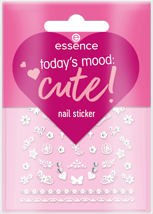 Nagelsticker Set Today's Mood: Cute!, 1 St