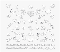 Nagelsticker Set Today's Mood: Cute!, 1 St