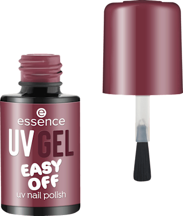 UV Gel Nagellack UV Gel Easy Off 12 Aubergenius, 5 ml