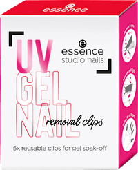 UV Nagellackentferner Clips Studio Nails UV Gel Nail 01 Hold Me Tight, 5 St essence