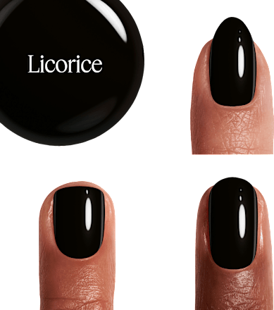 Nagellack 88 Licorice Schwarz, 13,5 ml