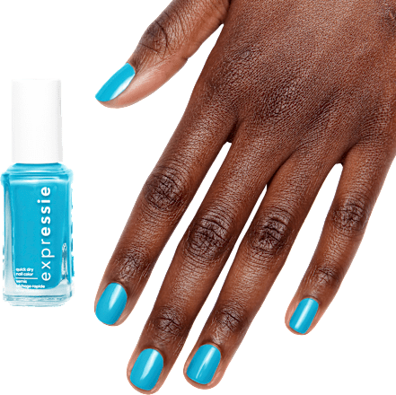 Nagellack Expressie 485 Word On The Street Blau, 10 ml