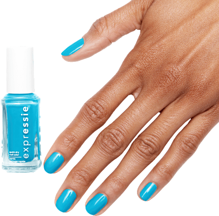 Nagellack Expressie 485 Word On The Street Blau, 10 ml
