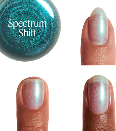 Nagellack Spectrum Shift 35 Blaugrün Metallic, 13,5 ml