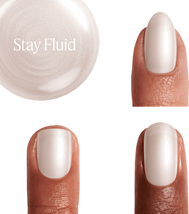 Nagellack Stay Fluid 990 Weiß, 13,5 ml