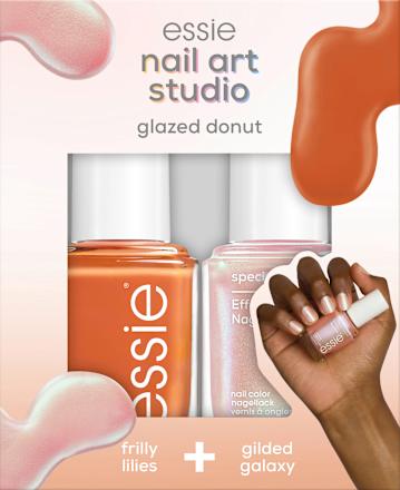 Nagellackset nail art studio glazed donut, 1 St essie