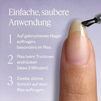 Nagelpflege Set Break Fix Nagelfixierer & On a roll Apricot Cuticle Oil, 1 St