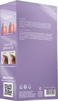 Nagelpflege Set Break Fix Nagelfixierer & On a roll Apricot Cuticle Oil, 1 St