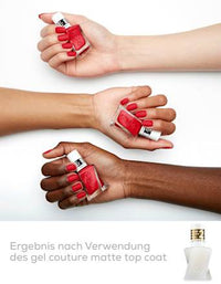 Top Coat Gel by essie 01 Matte Top Coat, 13,5 ml