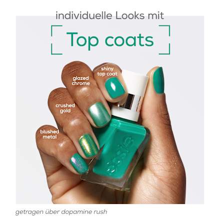 Top Coat Gel by essie 01 Matte Top Coat, 13,5 ml
