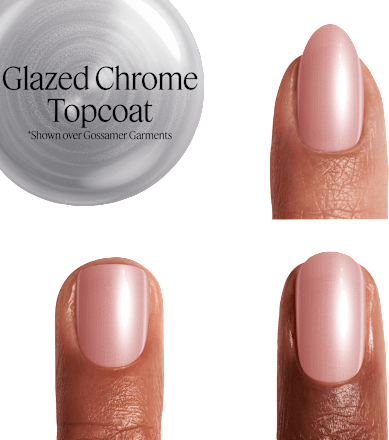Top Coat Gel by essie 564 Glazed Chrome, 13,5 ml