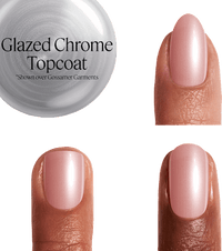 Top Coat Gel by essie 564 Glazed Chrome, 13,5 ml