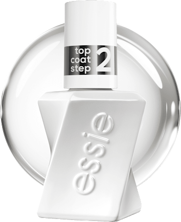 Top Coat Gel by essie Transparent, 13,5 ml