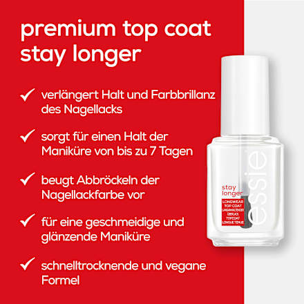 Top Coat Stay Longer Premium Longwear, 13,5 ml