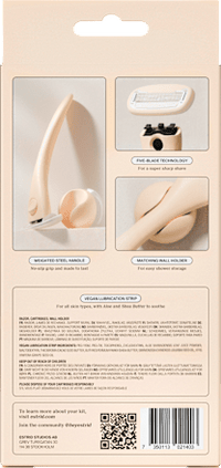 Scheermes, starterset fawn, 1 stuk