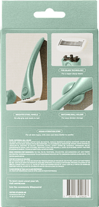 Scheermes, jade starterset, 1 stuk