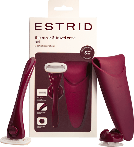 Estrid Rasoir, ruby Coffret de voyage, 1 pce