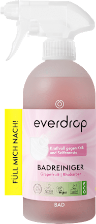 Badreiniger Grapefruit  & Rhabarber, 500 ml everdrop