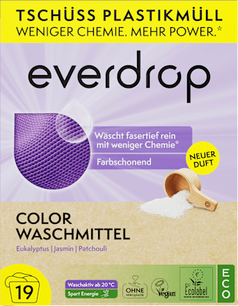 Colorwaschmittel Pulver, 19 Wl