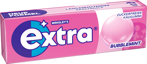 Kaugummi, Bubblemint, zuckerfrei, 10 St