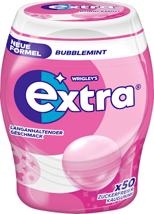 Kaugummi, Bubblemint, zuckerfrei, 50 St