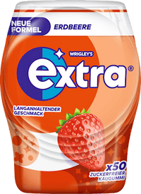 Kaugummi, Erdbeere, zuckerfrei, 50 St