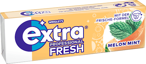 Kauwgom, Extra Professional Fresh, Meloen Mint, suikervrij, 10 stuks