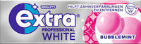 Kauwgom, Extra Professional White, Bubblemint, suikervrij, 10 stuks