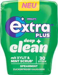 Kaugummi, PLUS Deep Clean, Spearmint, zuckerfrei, 30 St