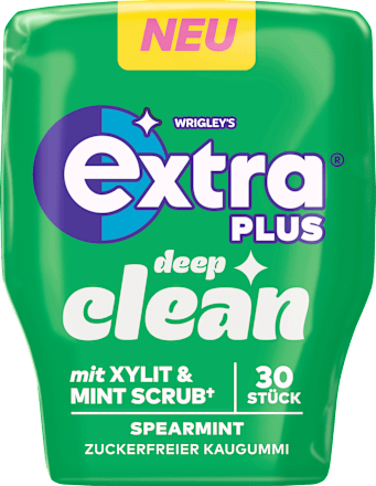 Kaugummi, PLUS Deep Clean, Spearmint, zuckerfrei, 30 St