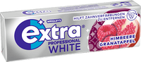 Kaugummi, Professional White, Himbeere Granatapfel, zuckerfrei, 10 St