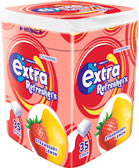 Kaugummi, Refreshers, Strawberry Lemon, zuckerfrei, 35 St