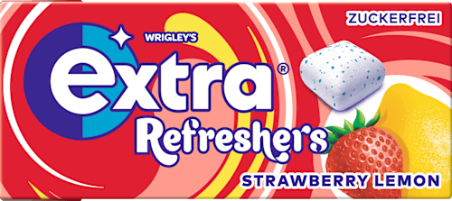 Kaugummi, Refreshers, Strawberry Lemon, zuckerfrei, 8 St