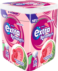 Kaugummi, Refreshers, Watermelon Raspberry, zuckerfrei, 35 St