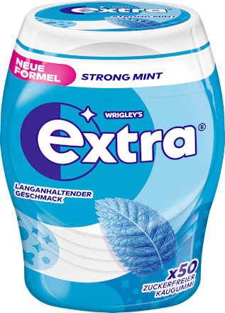 Kaugummi, Strong Mint, zuckerfrei, 50 St