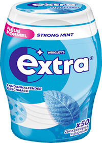 Kaugummi, Strong Mint, zuckerfrei, 50 St