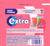 Kaugummi, Wassermelone, zuckerfrei, 10 St