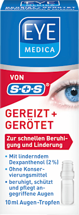 Augentropfen Gereizt und Gerötet, 10 ml