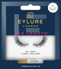 Künstliche Wimpern 3/4 Length Light 005 Light Volume (1 Paar), 2 St Eylure