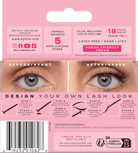 Künstliche Wimpern Fluffy, 36 St