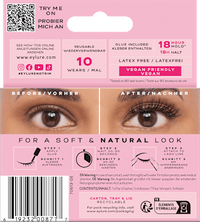Künstliche Wimpern Full & Wispy 184 (1 Paar), 2 St