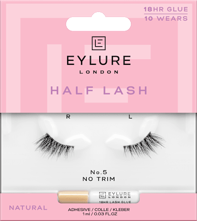 Künstliche Wimpern Half Lash 5 No Trim (1 Paar), 2 St