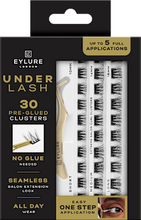 Künstliche Wimpern PreGlued Extreme Salon Curl Clusters, 30 St