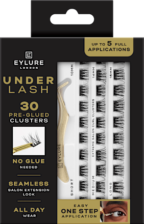 Künstliche Wimpern PreGlued Extreme Salon Curl Clusters, 30 St