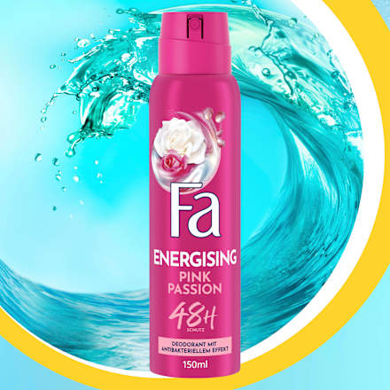 Deospray Energising Pink Passion, 150 ml