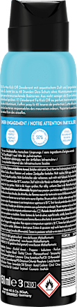 Deodorant Spray Men Kick Off, 150 ml