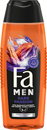 Douchegel Men Dark Passion 3-in-1, 250 ml